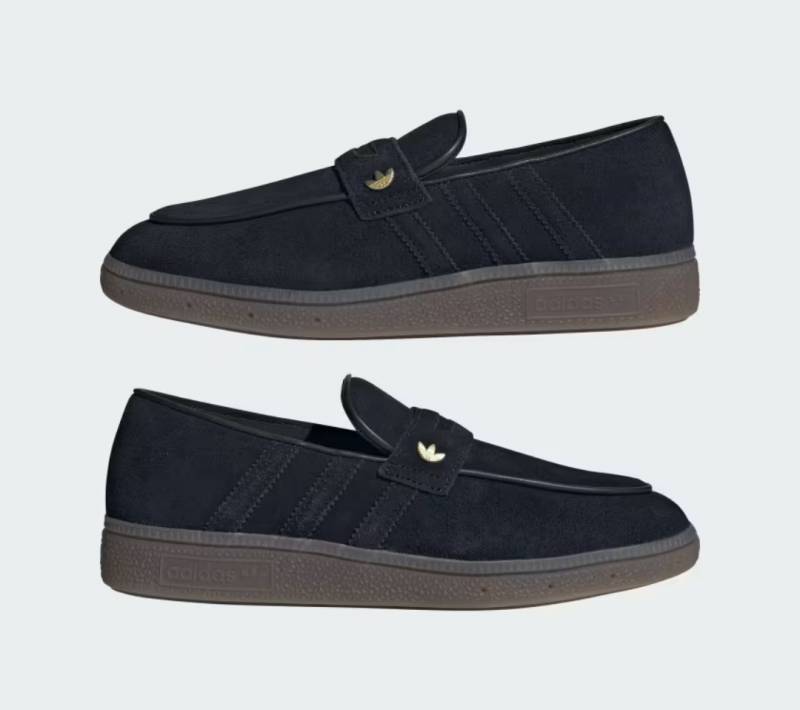 Adidas Handball Spezial Loafers Black Black Gum