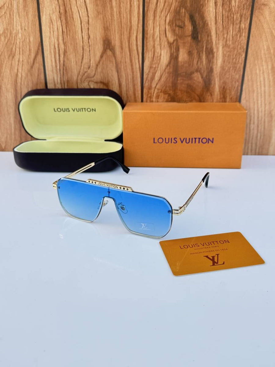 Louis Vuitton_24027 gold sea blue