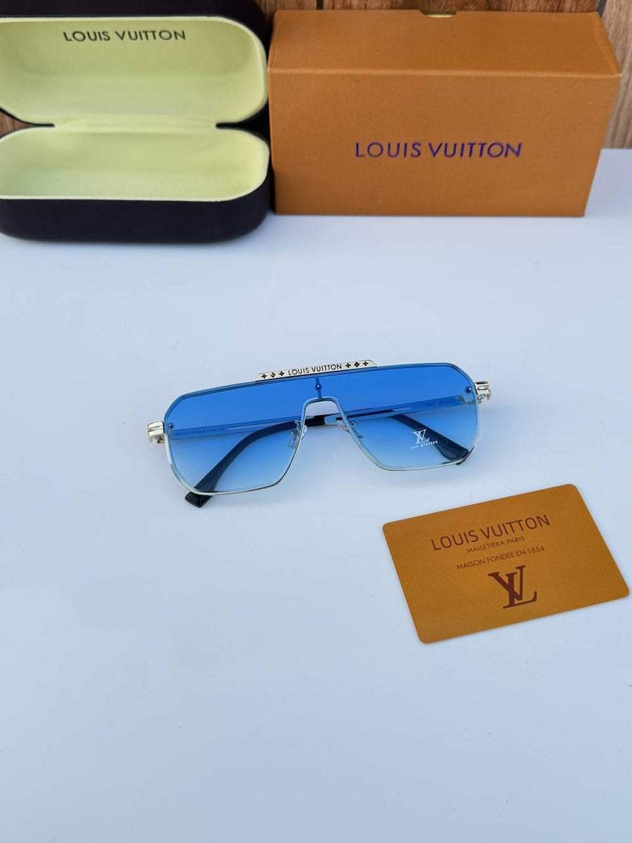 Louis Vuitton_24027 gold sea blue