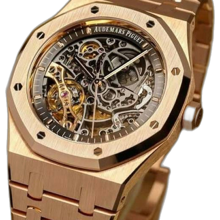 Audemaars piguee_t Royal Oak Skeleton Automatic Copper Black