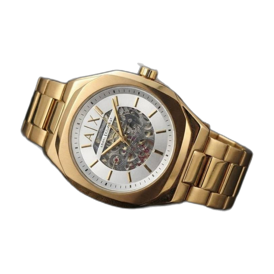 Armani Exchange Ax2418 Hampton Automatic gold white