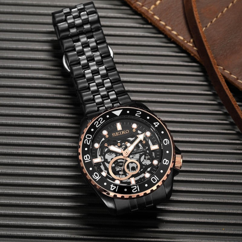 Seiko Automatic Black Copper