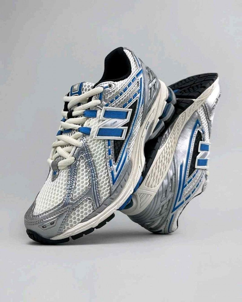 New Balencee 1906R Silver Metallic Blue Agate 6040