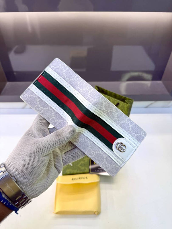 Gucci_ White Premium Quality Wallet Fa 1167