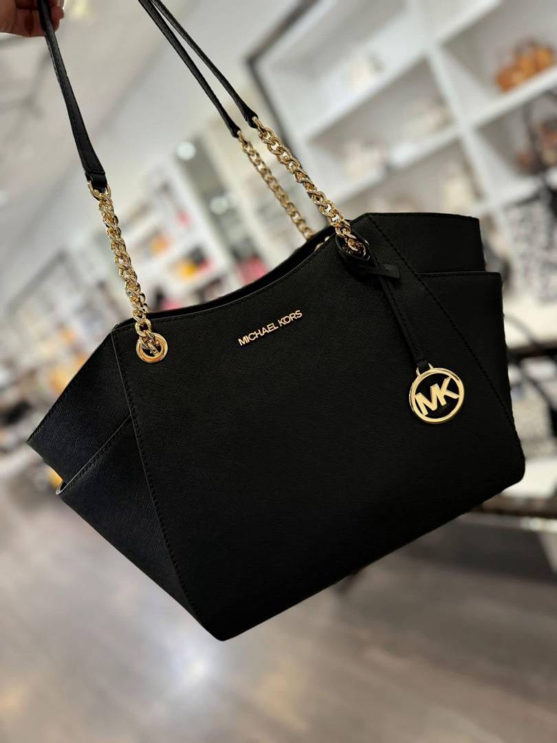Michael Kors_Jet_Set_Signature_Shoulder_Tote_With_DustCover_CarryBag