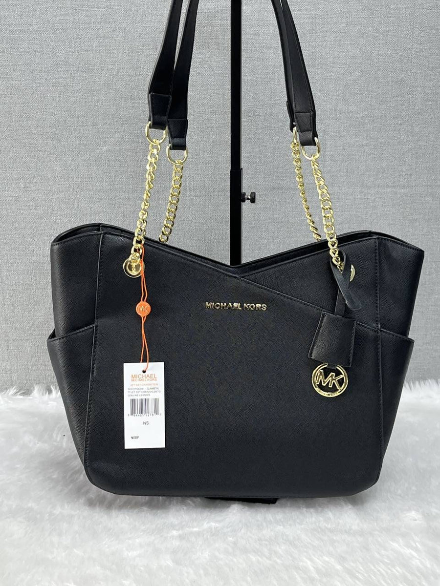 Michael Kors_Jet_Set_Signature_Shoulder_Tote_With_DustCover_CarryBag