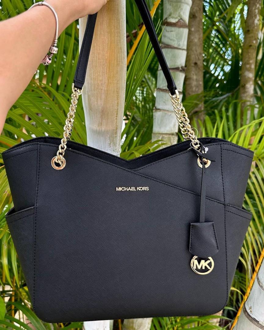 Michael Kors_Jet_Set_Signature_Shoulder_Tote_With_DustCover_CarryBag