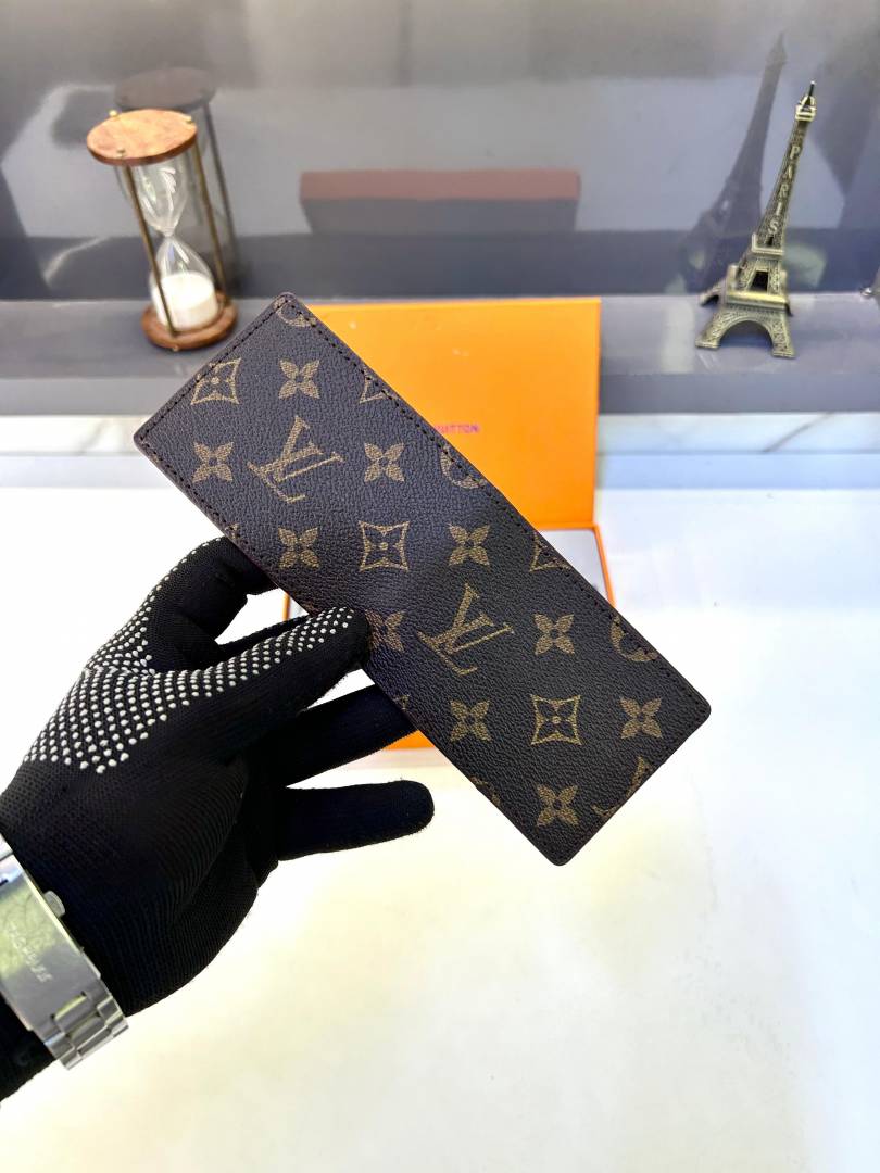 Louis Vuitton Brown 2 Wallet Combo Premium Quality Fa 706