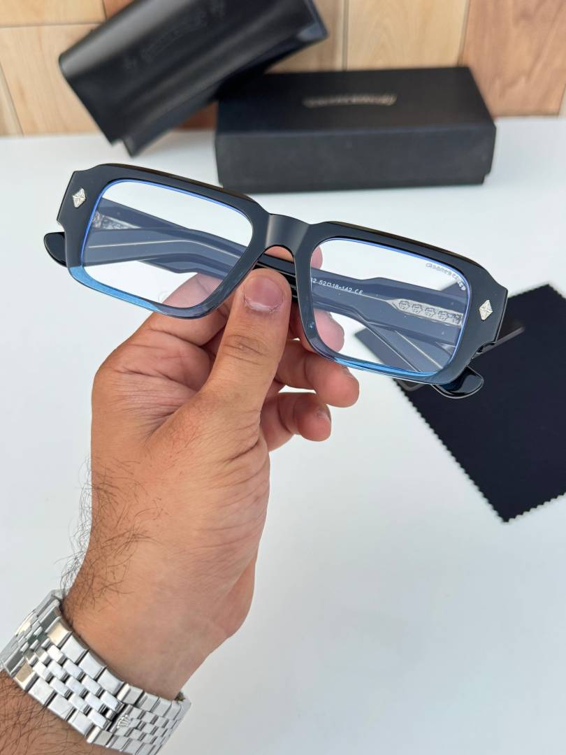 Chrome heart 1182 black blue plano