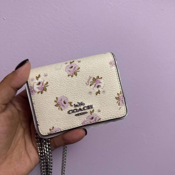 Coach Cw-7 ChainWallet With OriginalBox & DustCover