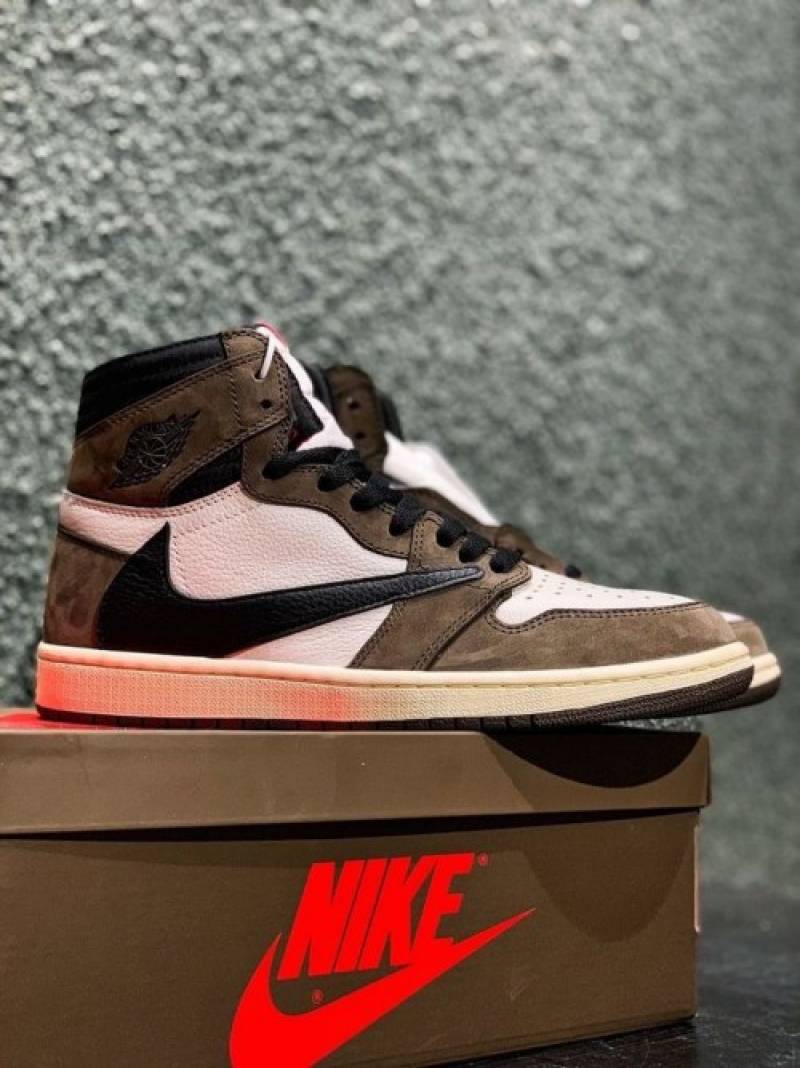 Jordan 1 High Travis Scott Mocha Semi UA quality 591