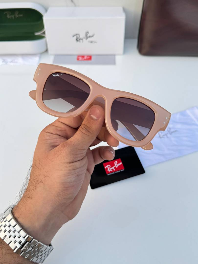 Ray-Ban 4940 puffer cream brown