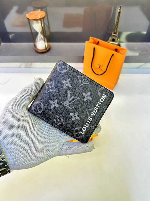 Lv_ Loui Black Premium Quality Wallet Fa 881