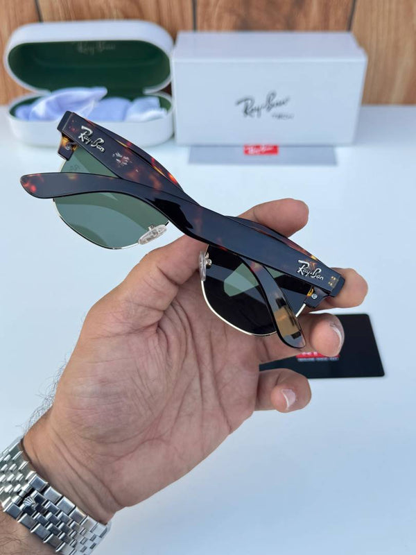 Ray-Ban 0504 tiger green gold