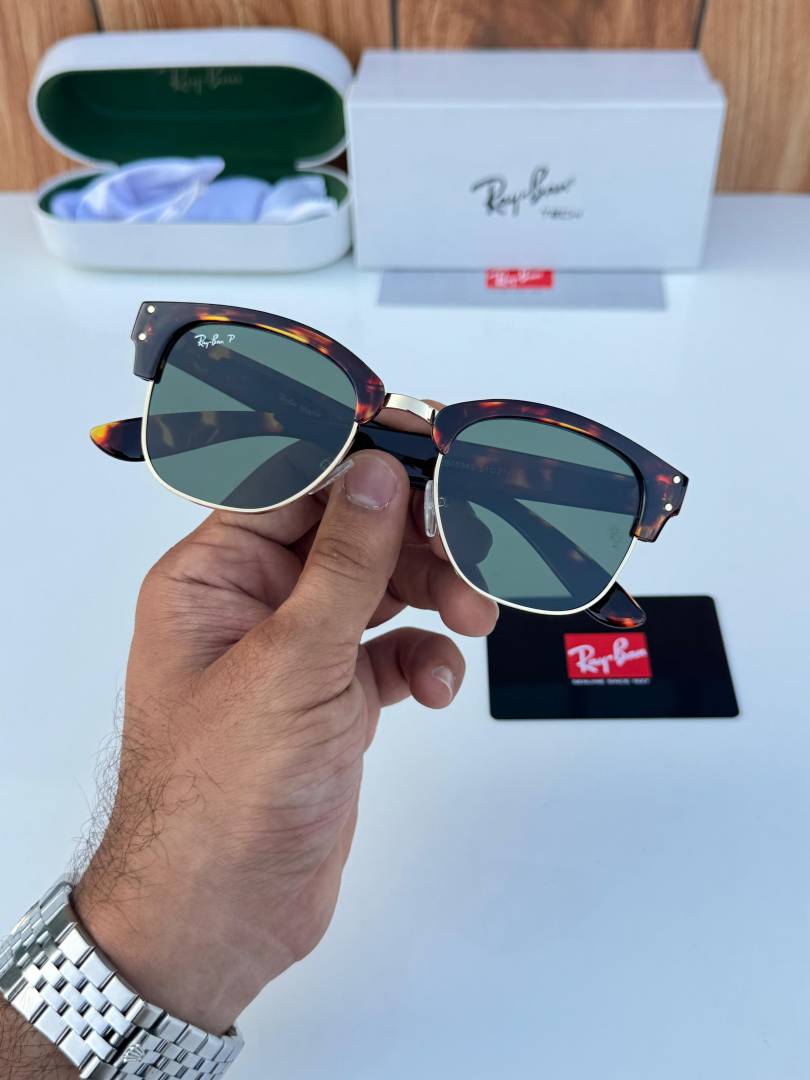 Ray-Ban 0504 tiger green gold