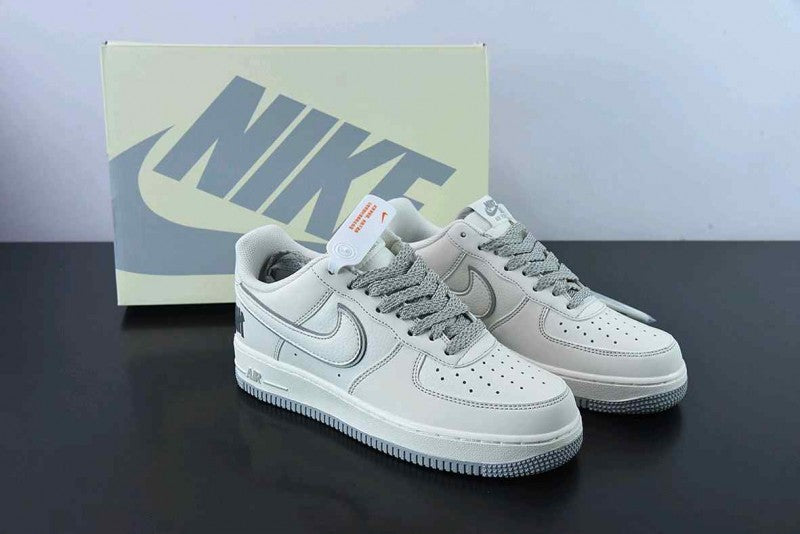 Undefeated x Nikkee Air Force 1 07 Low Cream Light Grey