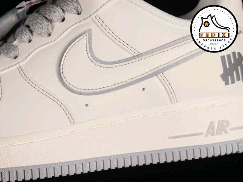Undefeated x Nikkee Air Force 1 07 Low Cream Light Grey
