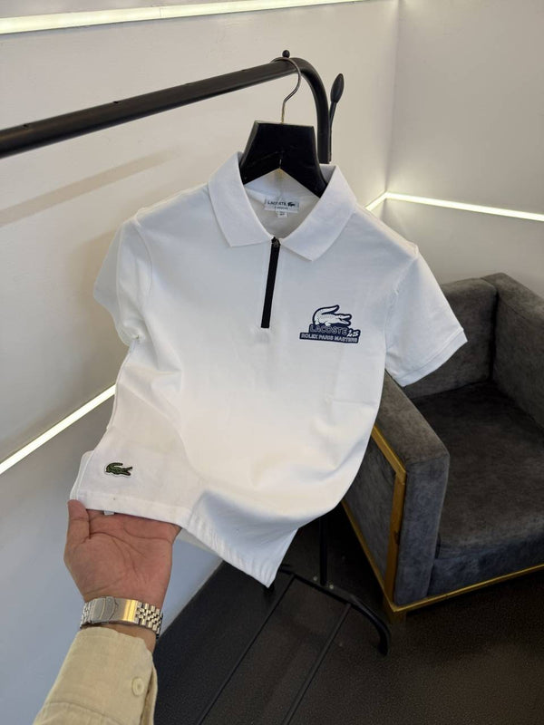 Lacoste imported polo tshirt white