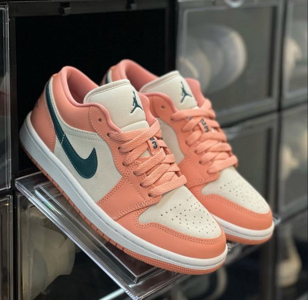 Nike Air Jordan 1 Low Light Madder Root Corel Pink Women s...