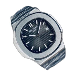 Patek philipe Nautilus Quartz silver grey