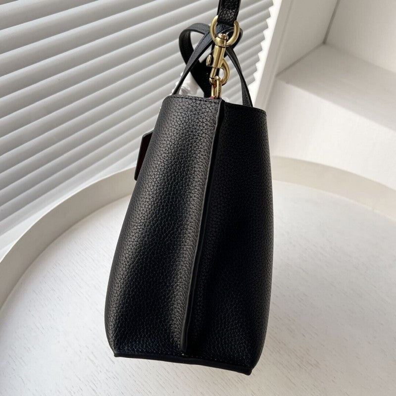 Coach_Willow_24_Medium_Black_Bag_With_OriginalBox