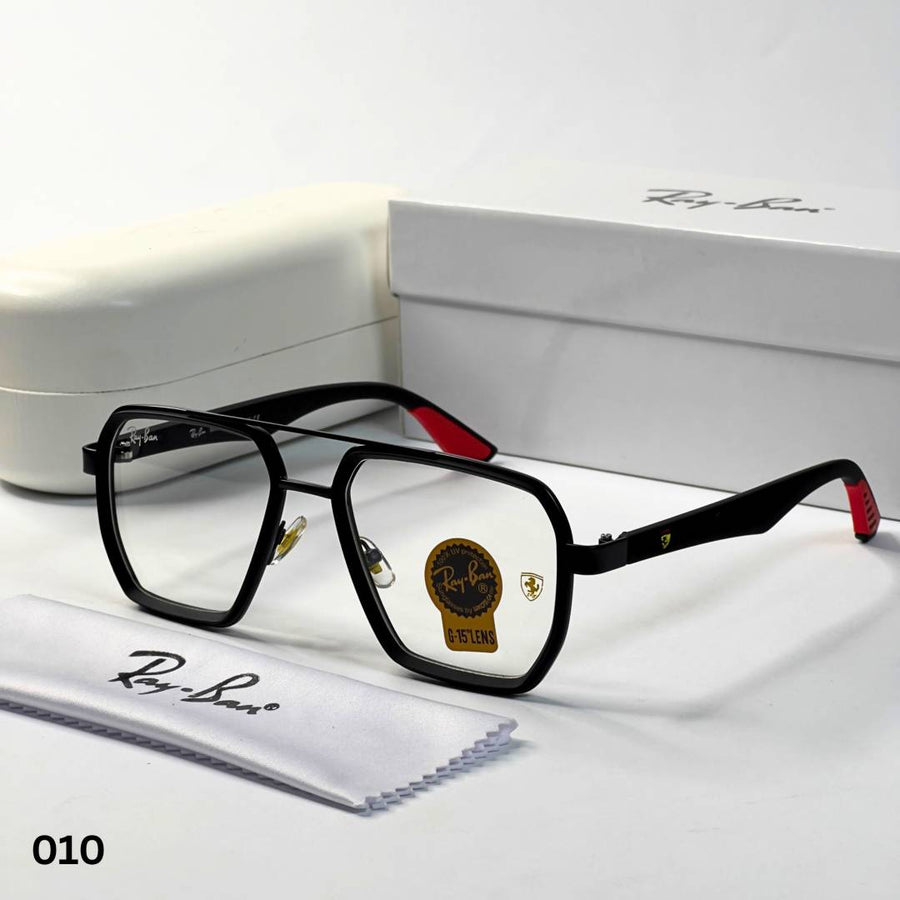 Ray-Ban 010 black plano