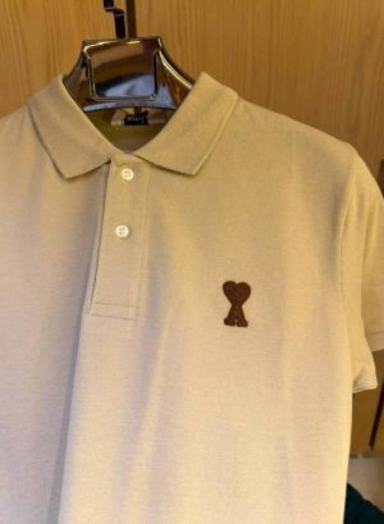 AMI PARIS IMPORTED STORE ARTICLE POLO T-SHIRT
