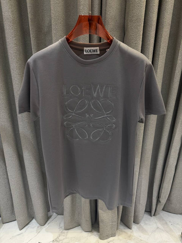 Loewe Round Neck Grey Premium Tshirt
