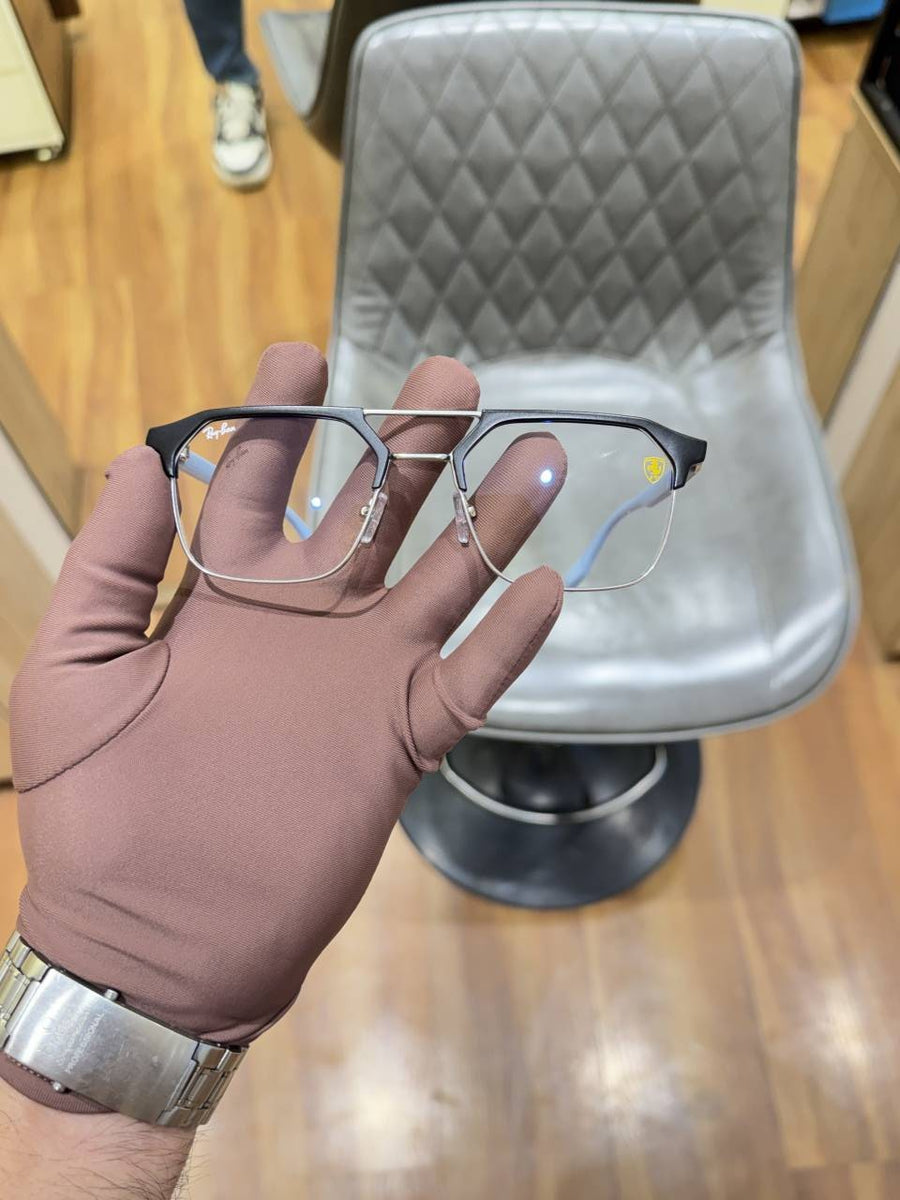 Rey ban 04 silver blue plano