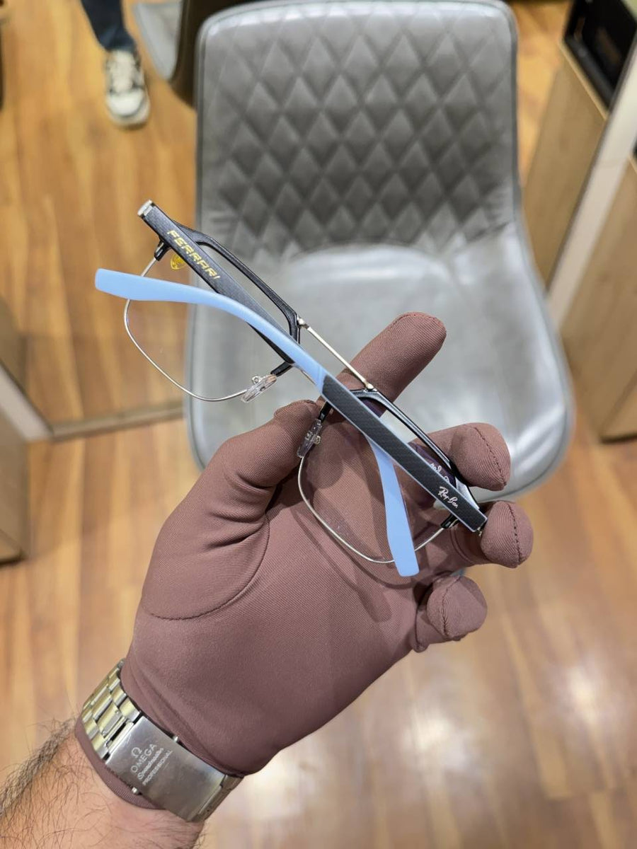 Rey ban 04 silver blue plano