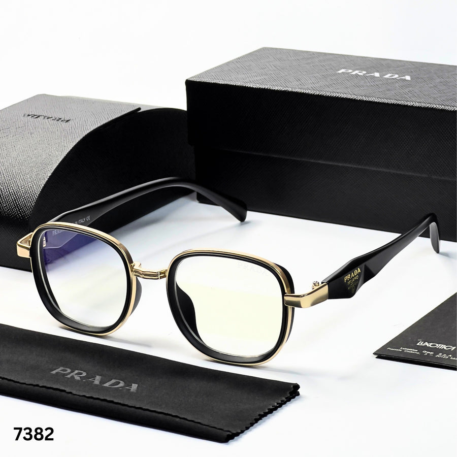 Prada 7382 gold plano