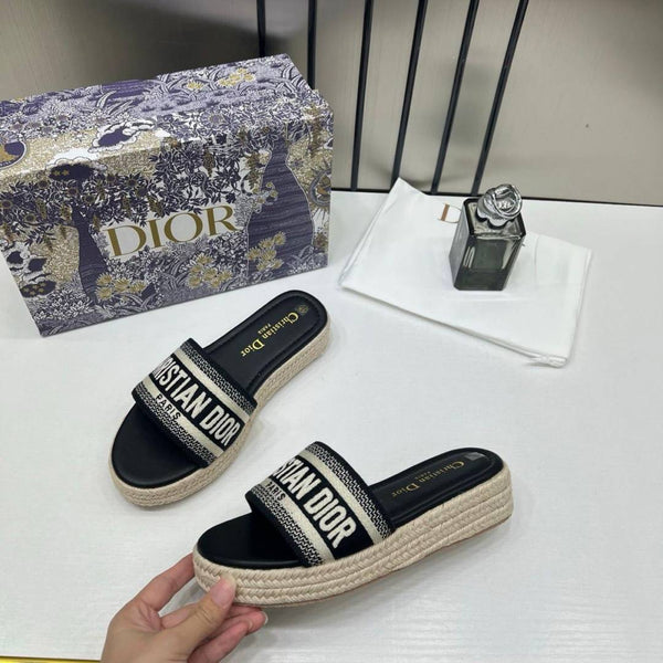 DiyorRiviera_Dway_Black_Pump_Flats_For_Her_With_Original_Box_And_Dustcover