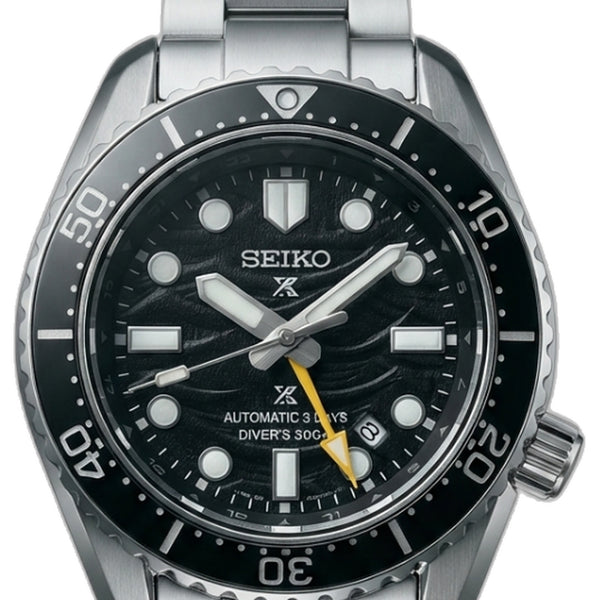 Seiko Prospex 1968 Heritage GMT Silver Black Dial