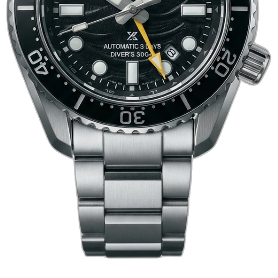 Seiko Prospex 1968 Heritage GMT Silver Black Dial