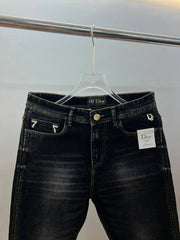 Christian Dio Premium Regular fit Denim with back pocket Logo Sale Offer 2388