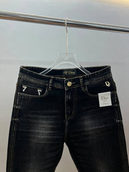 Christian Dio Premium Regular fit Denim with back pocket Logo Sale Offer 2388
