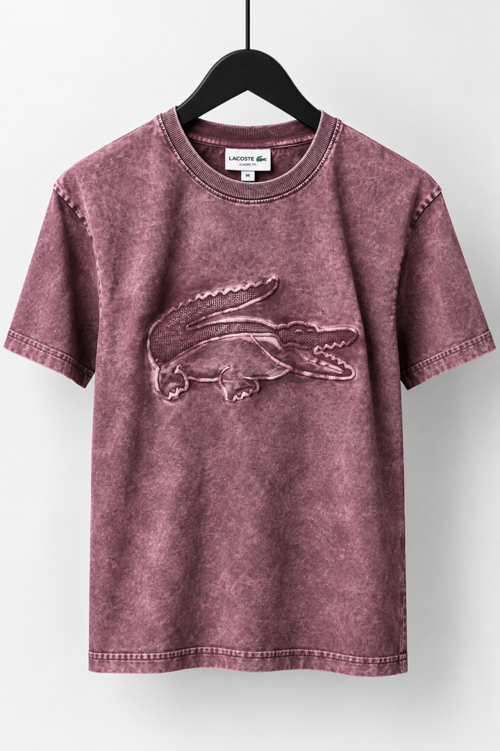 Lacoste Premium Acid Wash Premium T-Shirt 2475