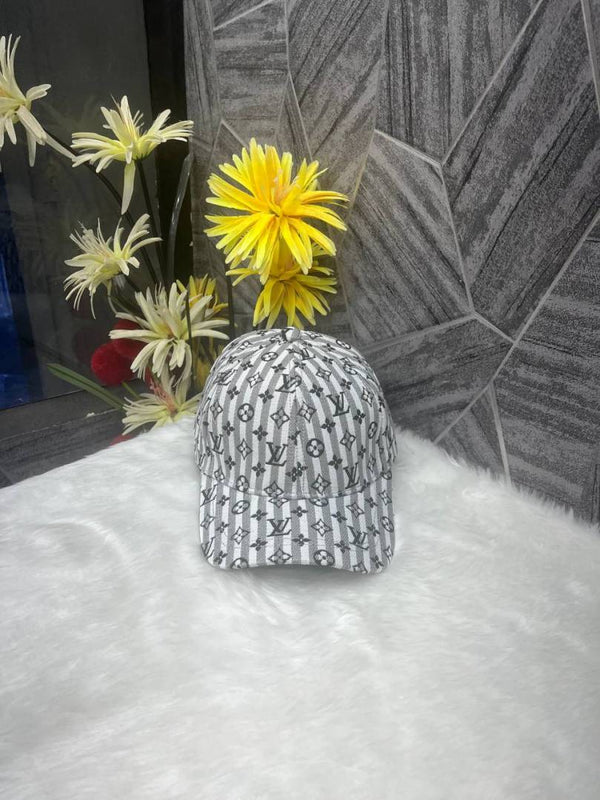 Louis Vuitton_Grey_All_Over_Monogram_Premium_Unisex_Cap_With_Safety_Box