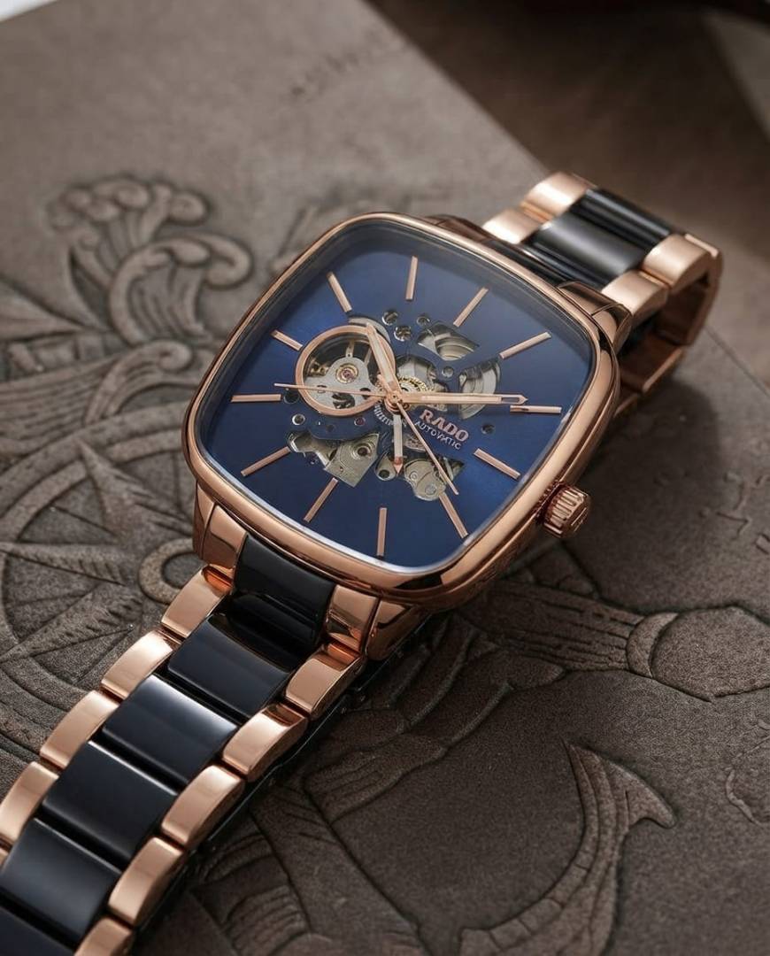 Rado Skeleton Luxury Edition Automatic 2 ton copper blue