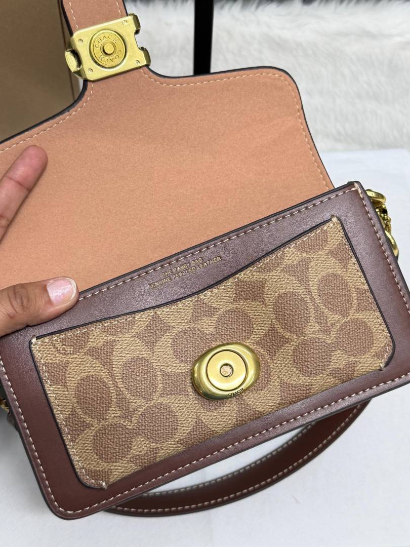 Coach CB Tabby 20 Highend With Original Box CarryBag & DustCover (Highend With Inside Flap Branding)