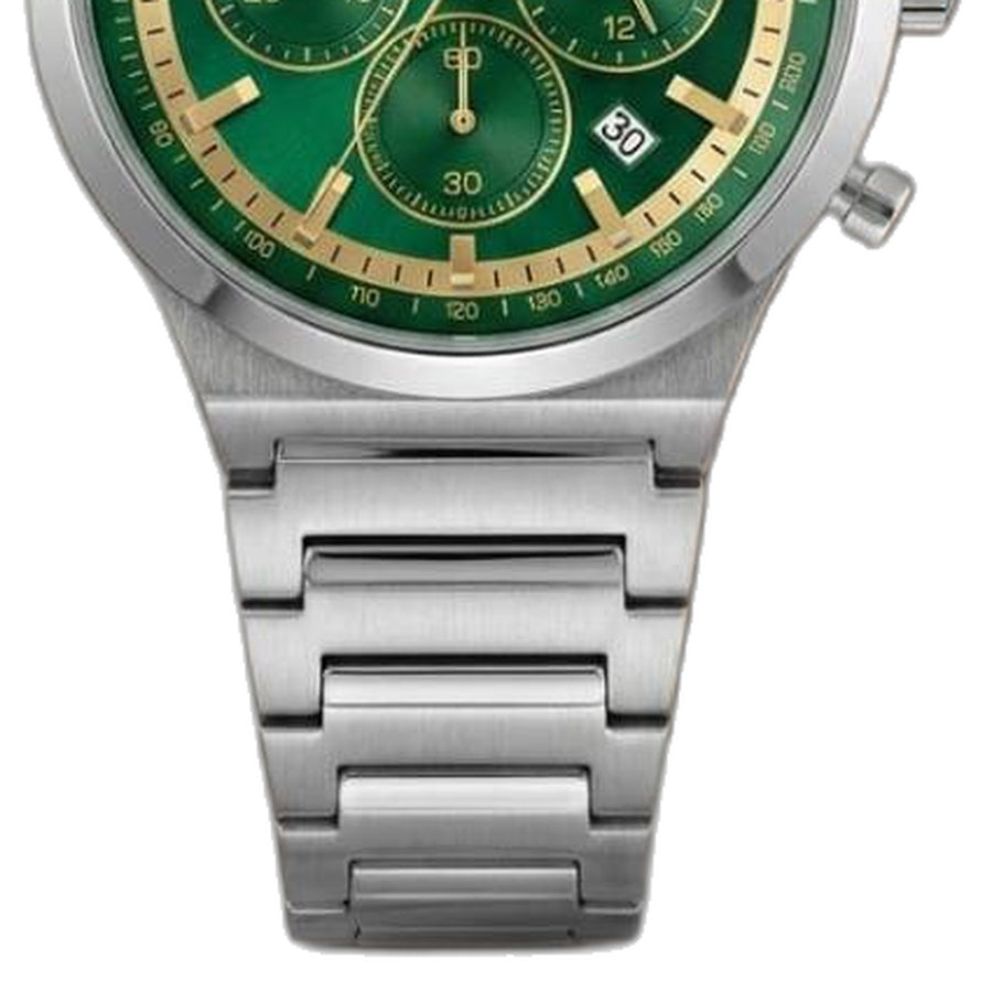 Boss Candor Chronograph Silver-Green
