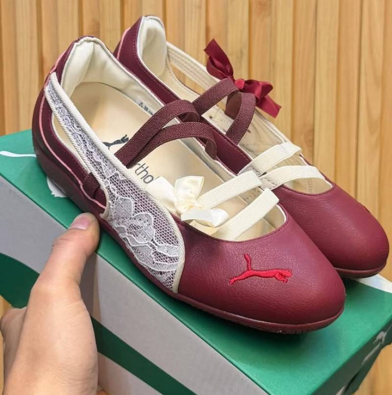 Puma Speedcat Ballet Lace Maroon