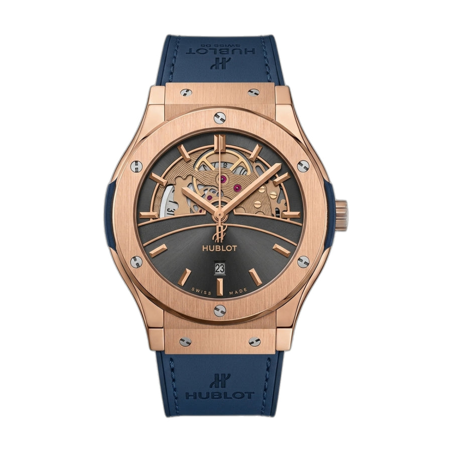 Hublot Big Bang Tourbillon Blue Leather