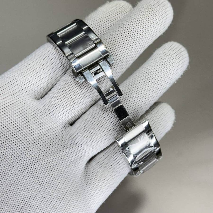 longinezs cronograph Silver Black