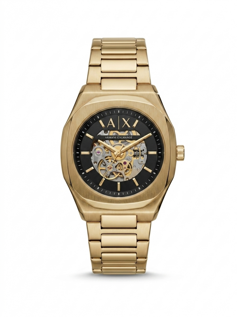 Armani Exchange Ax2418 Hampton Automatic gold black
