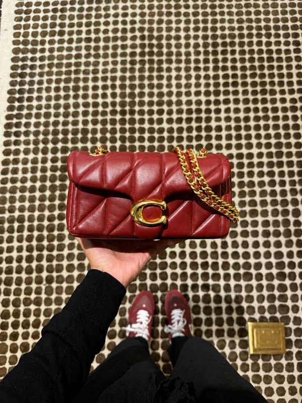 Coach_Tabby_20_Quilted_Wine-Gold_ShoulderBag_With_OriginalBox_DustCover