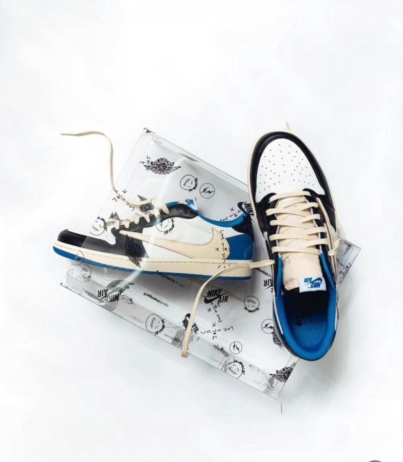 Nike Air Jordan 1 X Travis Scott Fragment SEMI UA...