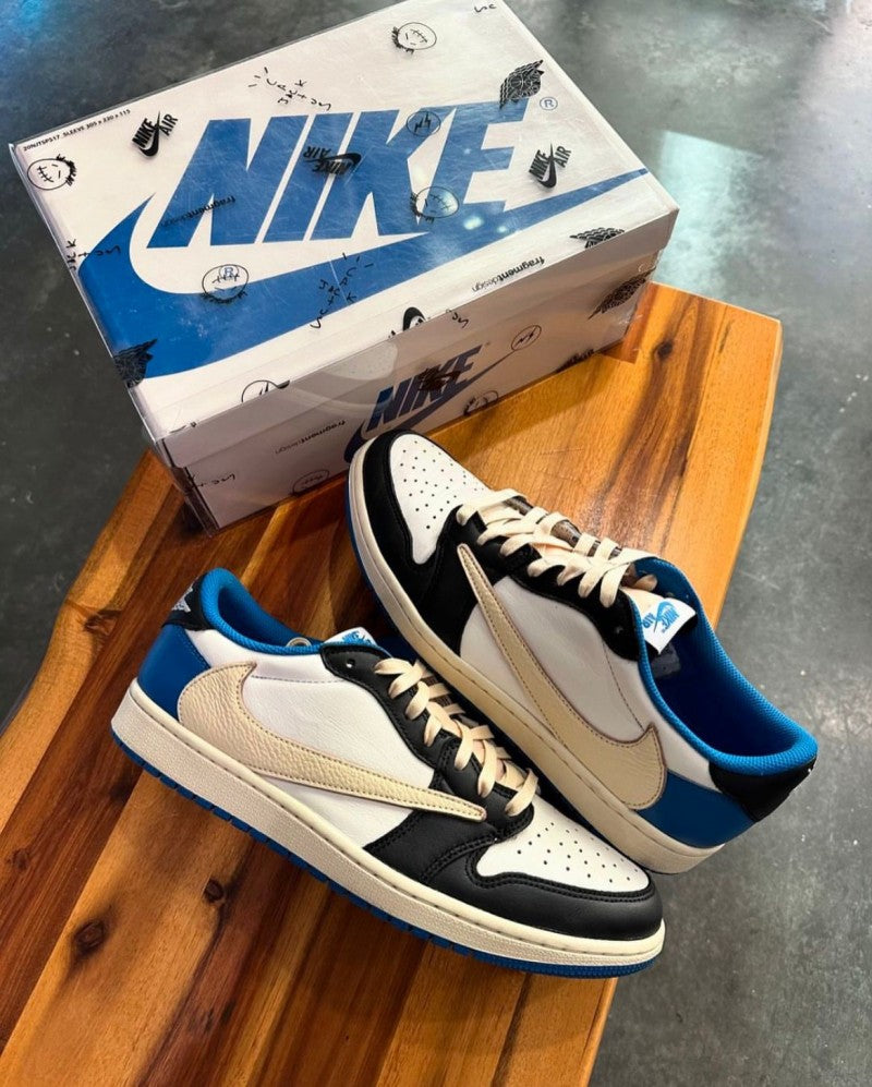 Nike Air Jordan 1 X Travis Scott Fragment SEMI UA...