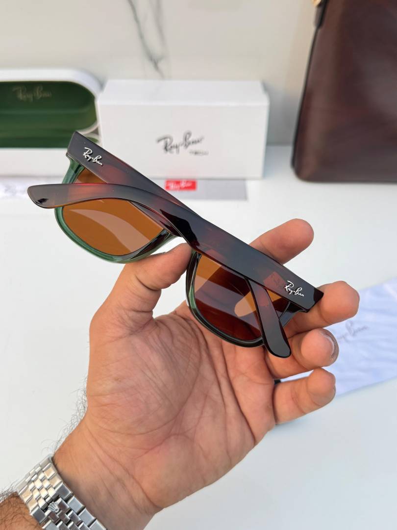 Ray-Ban 0502 olive tiger brown