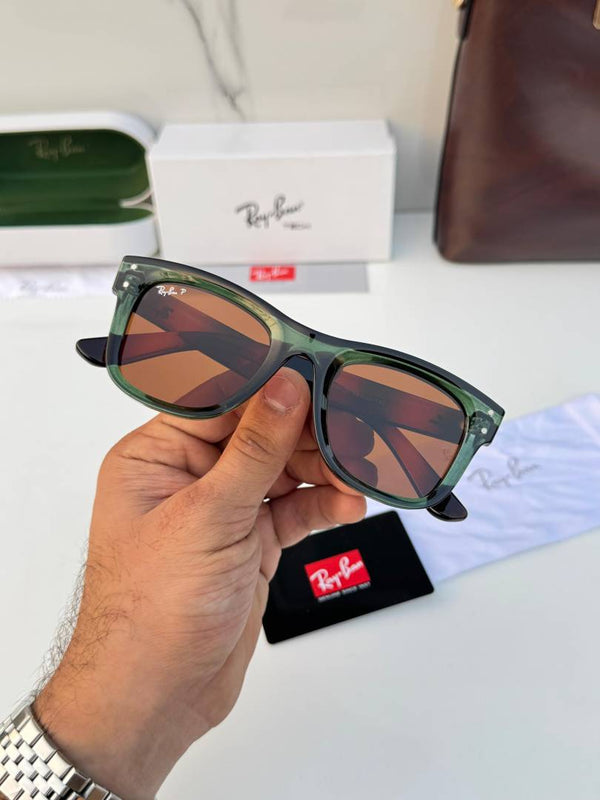 Ray-Ban 0502 olive tiger brown